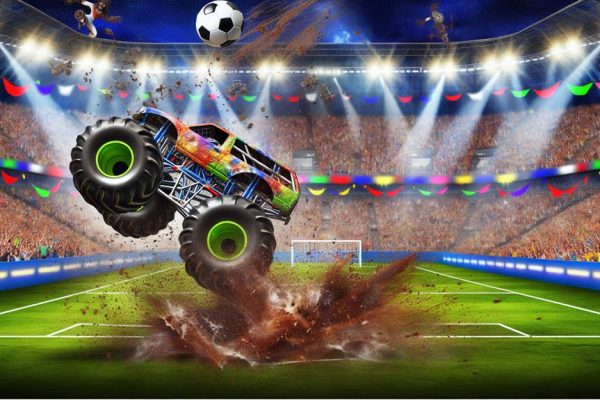 high octane monster truck soccer