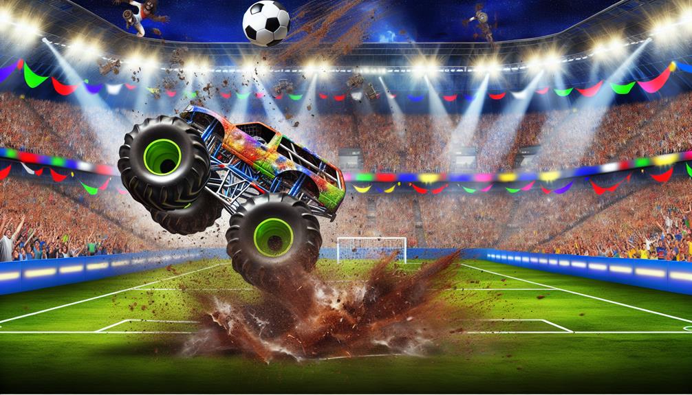 high octane monster truck soccer