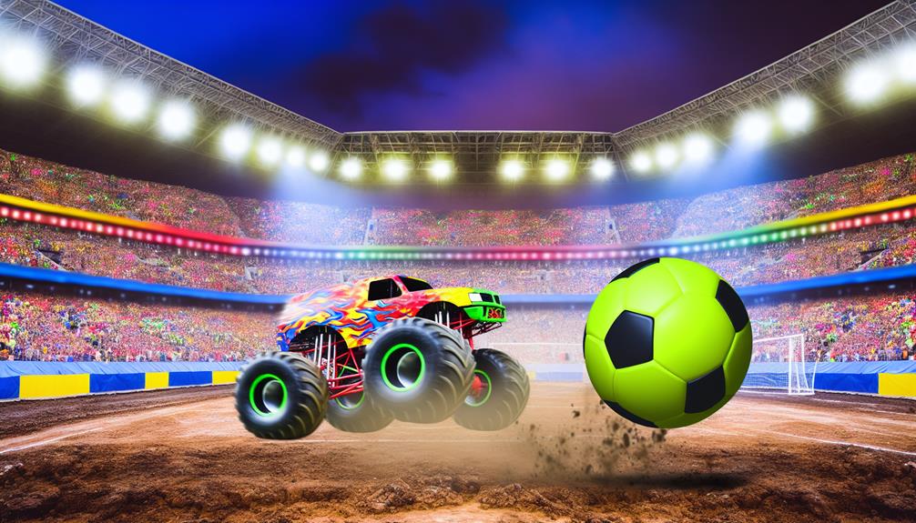 monster truck soccer origins